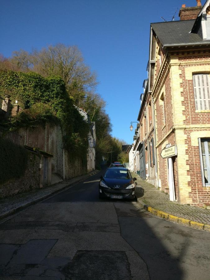 Studio Centre Historique Honfleur Exterior foto