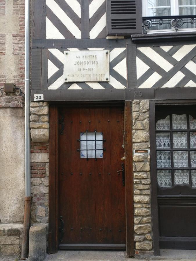 Studio Centre Historique Honfleur Exterior foto