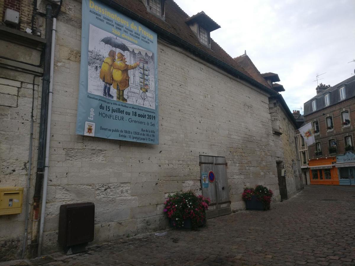 Studio Centre Historique Honfleur Exterior foto