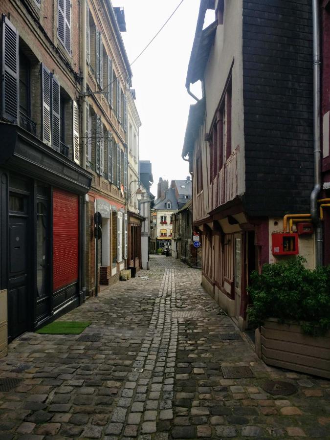 Apartamento Studio Centre Historique Honfleur Exterior foto